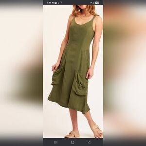 XCVI Green Dress